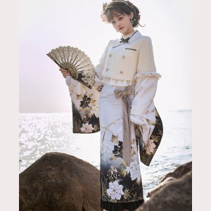 Flower Season Kimono Outfit by Withpuji (WJ108)